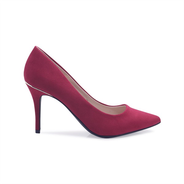Bata Red Label Sepatu Wanita Dress Heel Eveli Red - 7515309