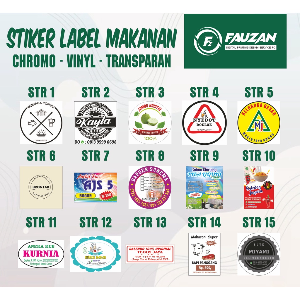 

STIKER LABEL / STICKER LABEL / STIKER LABEL MAKANAN / CETAK STIKER LABEL / STIKER MAKANAN / LABEL