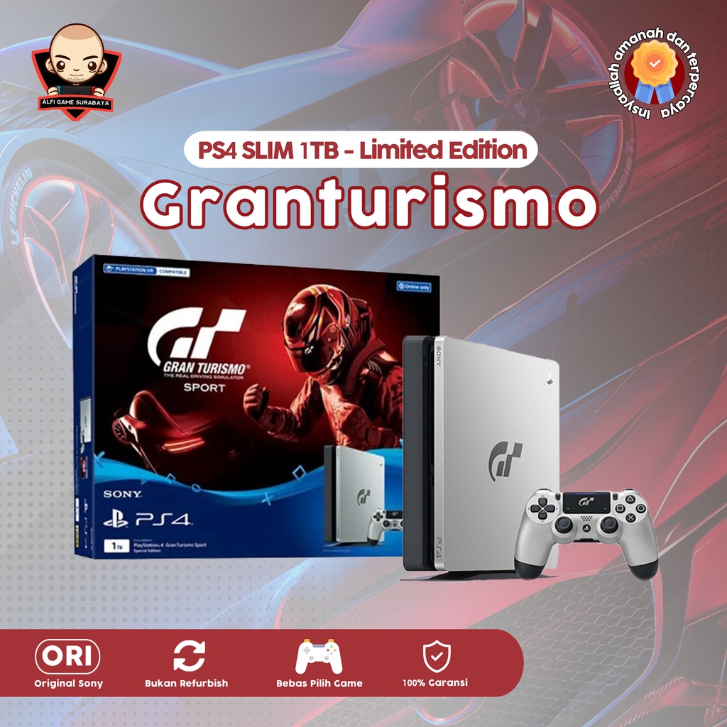 PS4 SLIM 1 TB LIMITED EDITION - GRANTURISMO
