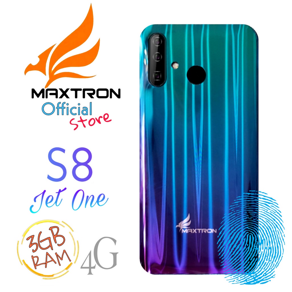 HP MAXTRON S8 JET ONE FINGERPRINT -- HP ANDROID 6,26" RAM 3GB ROM 16GB