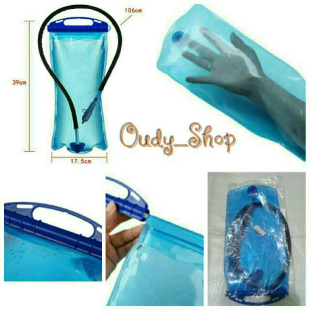 Water Bladder 2L Kantung Air Water Tank Perlengkapan Outdoor Camping Sepeda Gunung