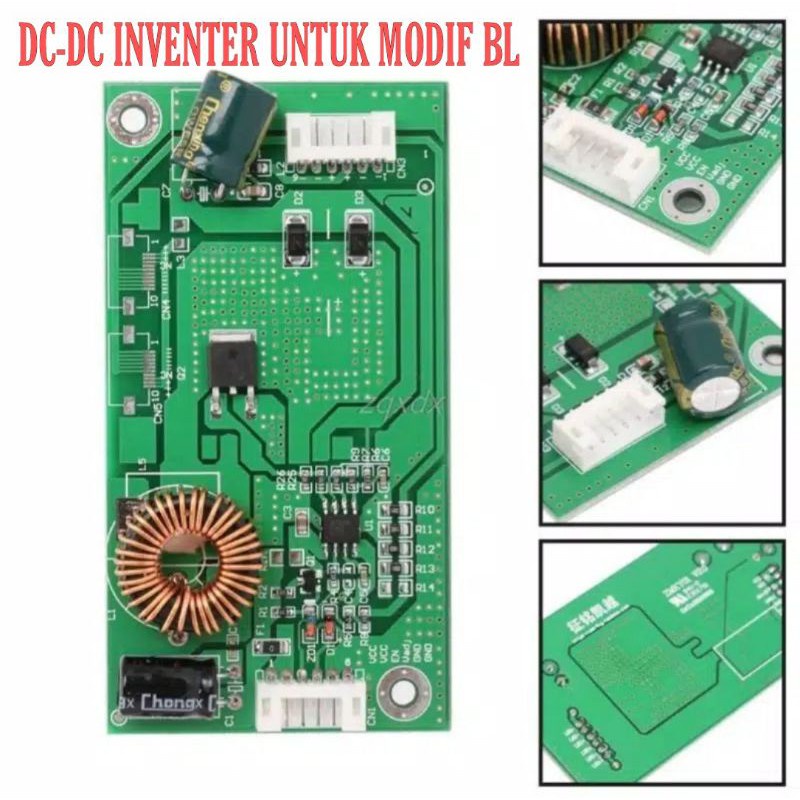 INVERTER BL UNIVERSAL DC DC step up 10-42 inch LED LCD TV Backlight modif inverter