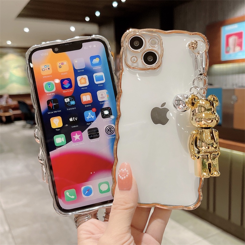 Soft Case Silikon Lapis Emas Untuk Iphone Xs Max X Xr 11 12 13 Pro Max SE2 7 8 Plus