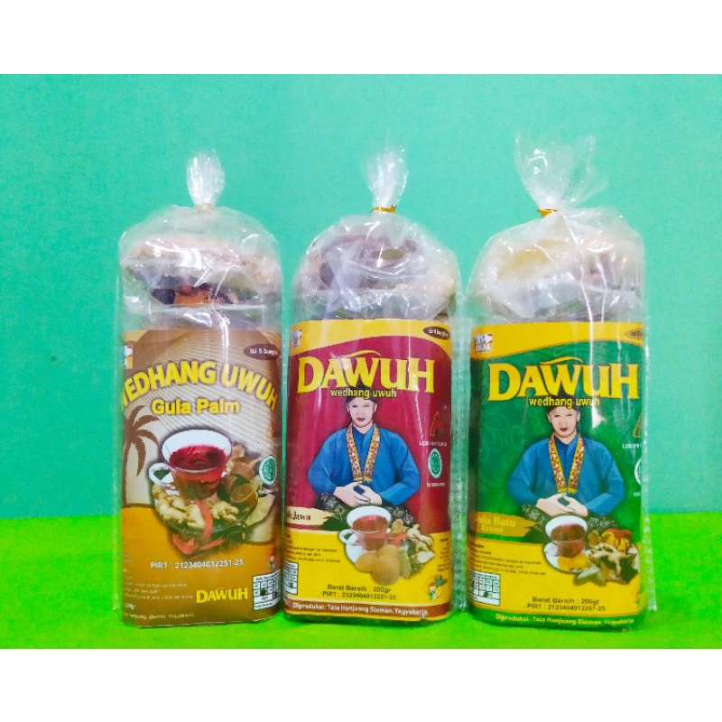 

WEDANG UWUH "DAWUH" MURAH ISI 5 PCS