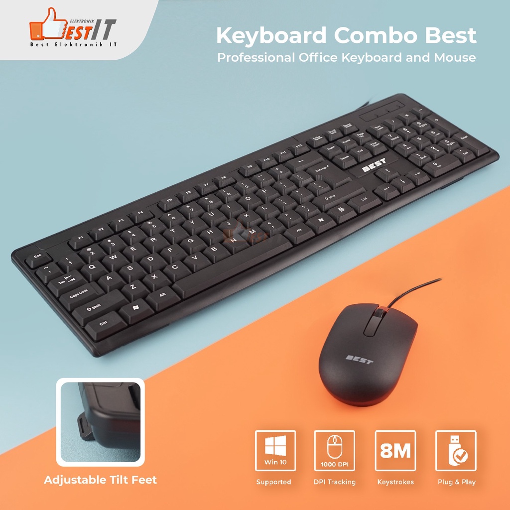 Keyboard Combo Best PC Komputer Laptop Android