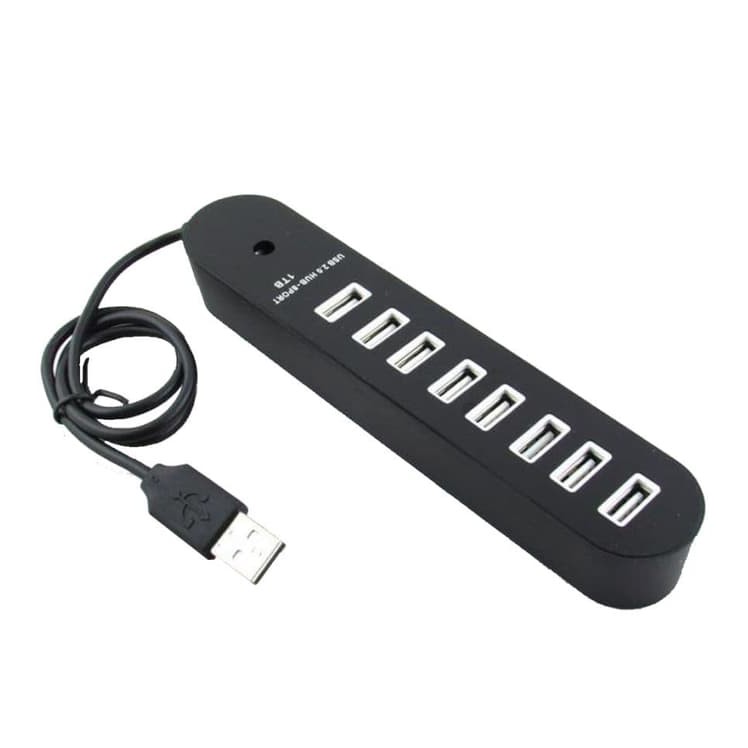 USB HUB 2.0 8 PORT HIGH SPEED SUPPORT 1 TB MTECH