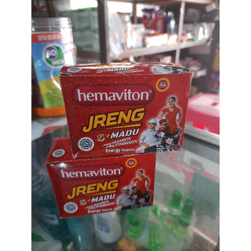 

HEMAVITON JRENG isi 10 sachet