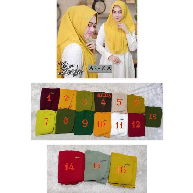 SALE KHIMAR ZASKIA BY ARZA