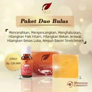 Promo Sr12 Paket Duo Bulus Pengencang Pencerah Menghilangkan Flek Hitam Bekas Jerawat Bpom Shopee Indonesia