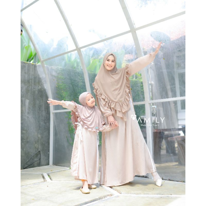 BINAR GAMIS SYARI AMILY HIJAB (GAMIS DEWASA)