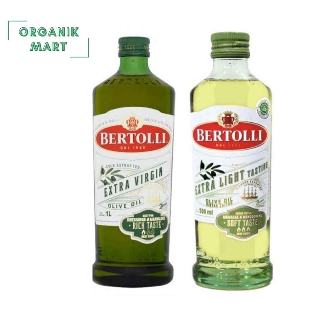 

Bertolli Extra Light Olive Oil 1 L 1000 ml ; Bertolli Extra Virgin Olive Oil 1 L 1000 ml