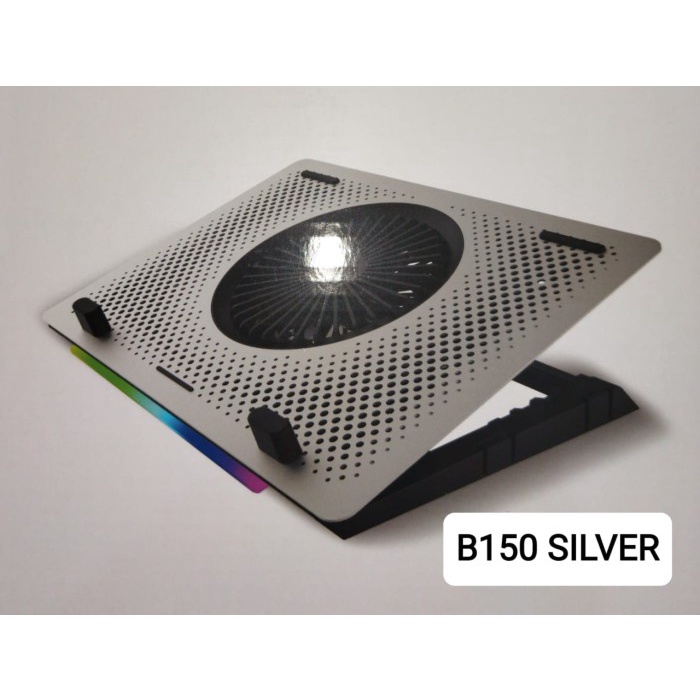 Rexus Breeze B150 / B-150 Cooling Pad / Coolingpad 5 Fan With RGB