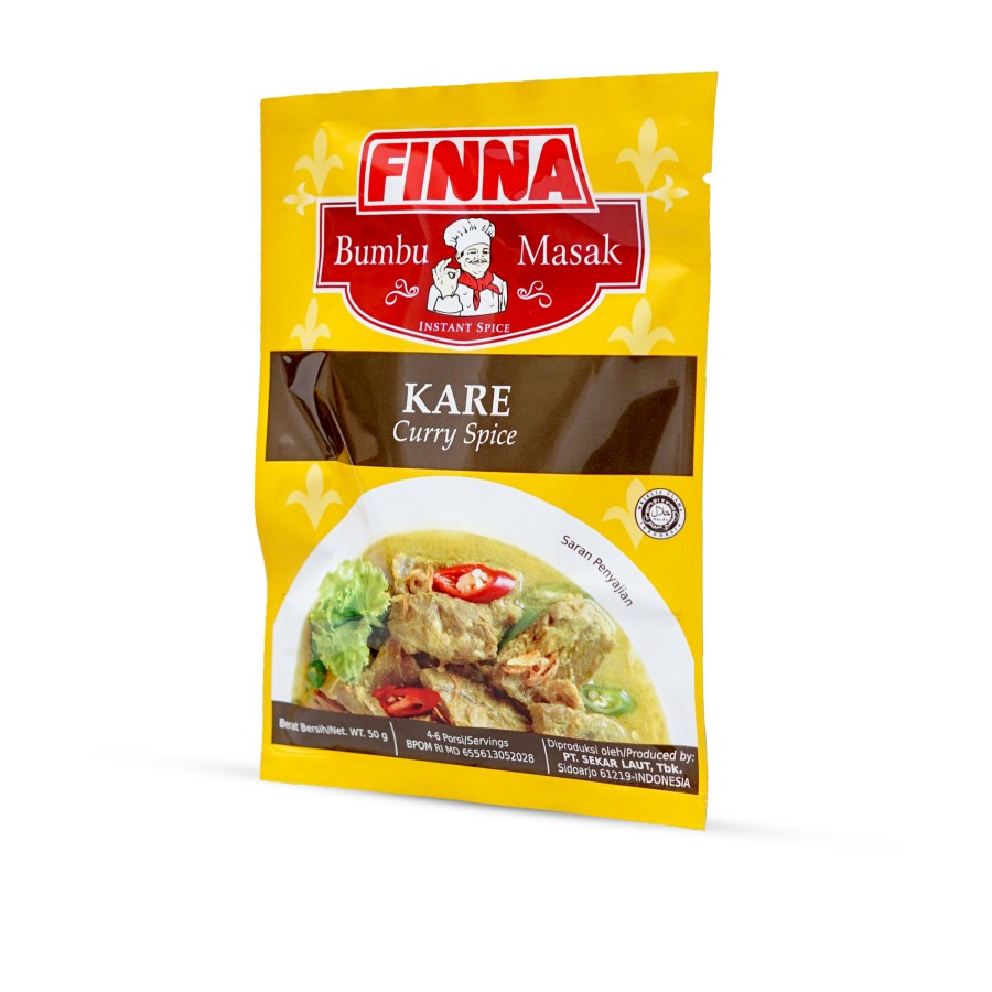 BUMBU MASAK KARE FINNA 50GR SACHET HALAL CURRY KARI