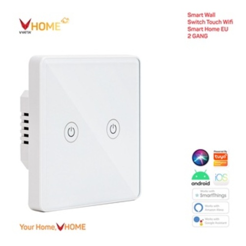 VYATTA VHOME SMART WALL SWITCH SAKLAR PINTAR 1 2 3 GANG EU SMART HOME