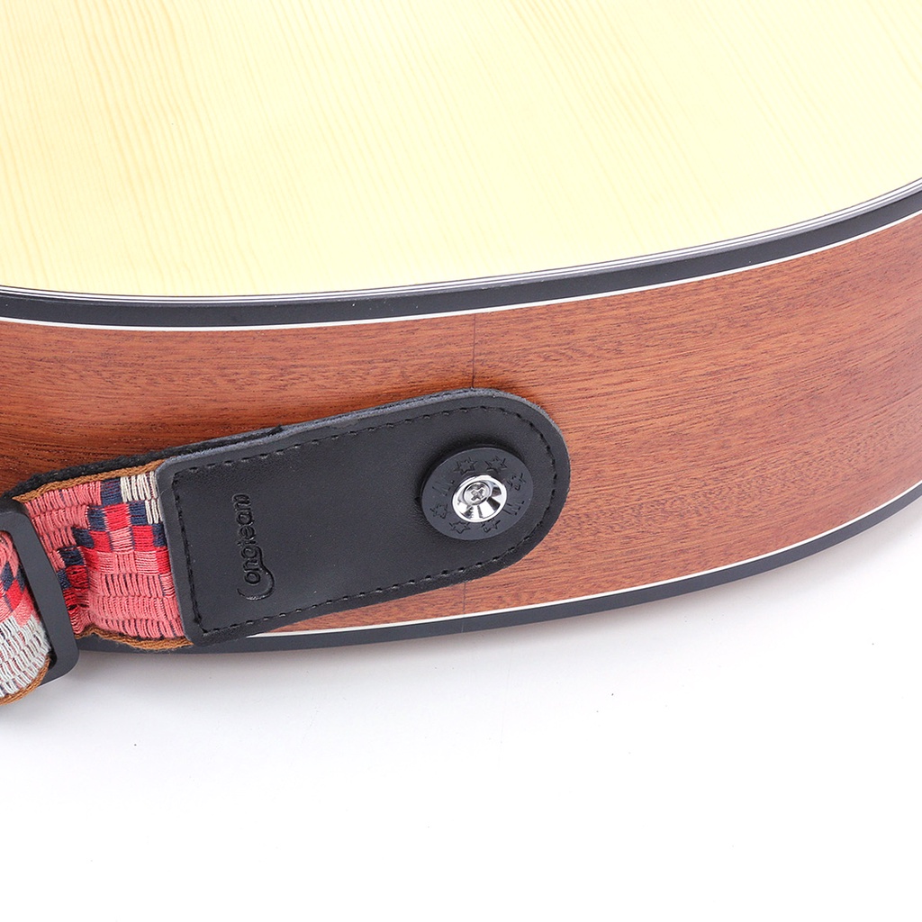 2pcs Strap Gitar / Ukulele / Bass Bahan Karet Anti Slip / Jatuh