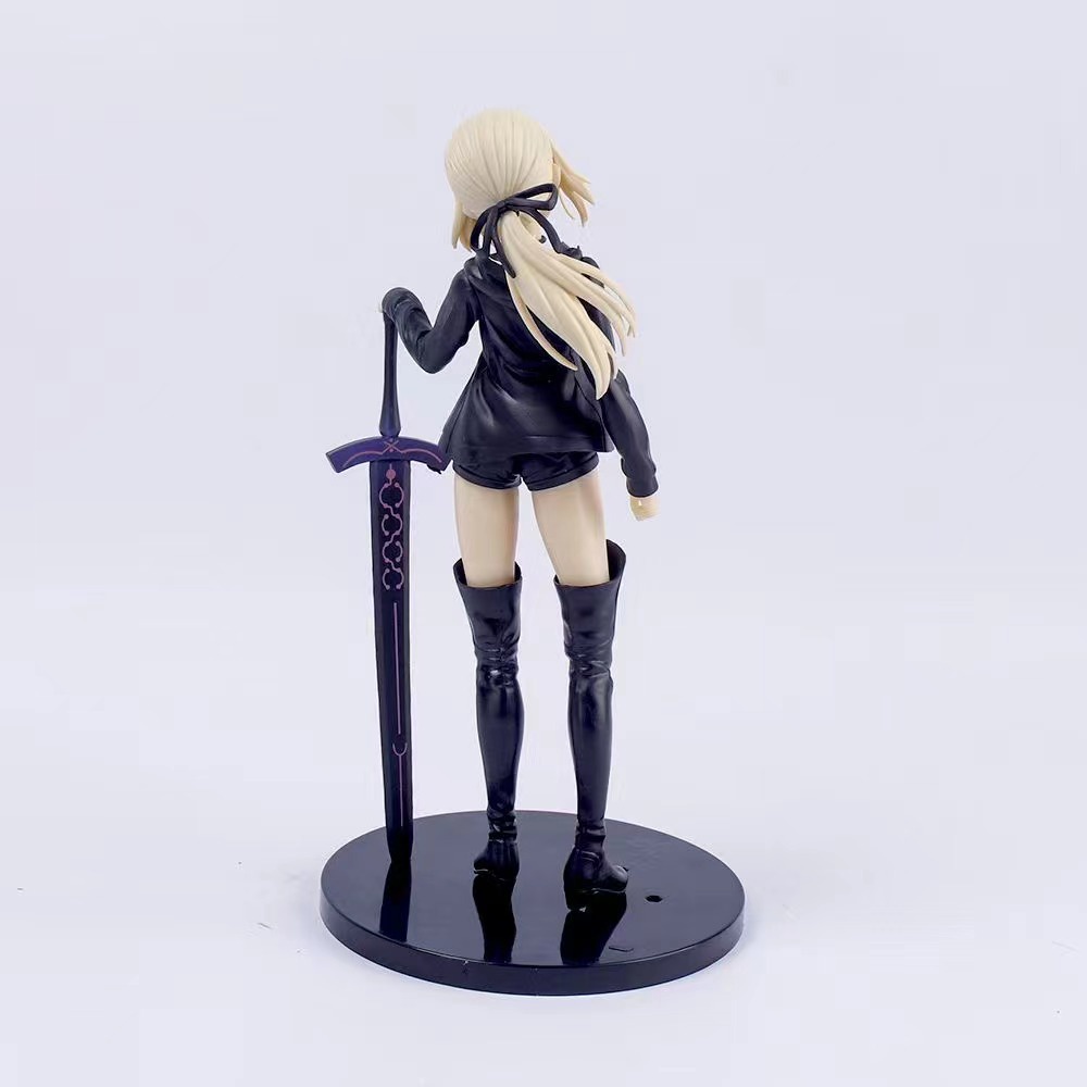 Action Figure FATE / Grand Order FATE Saber Arturia Pendragon Casual Mainan Action Figure Bahan PVC Untuk Koleksi