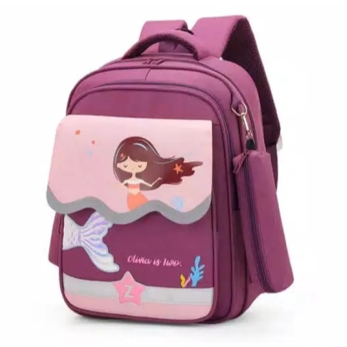 PTM-New Produk Fashion Anak/ Ransel Anak karakter putri /Tas Ransel Sekolah/Tas Anak Perempuan