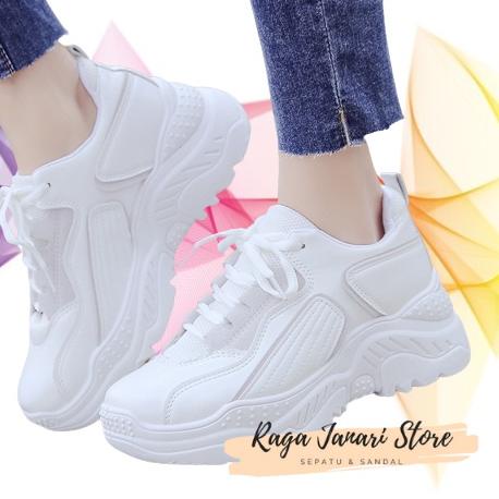 Paling Diminati.. RJS - Sepatu Wanita Sneakers Korea Import Casual Shoes Korean Style K09 | Sepatu W