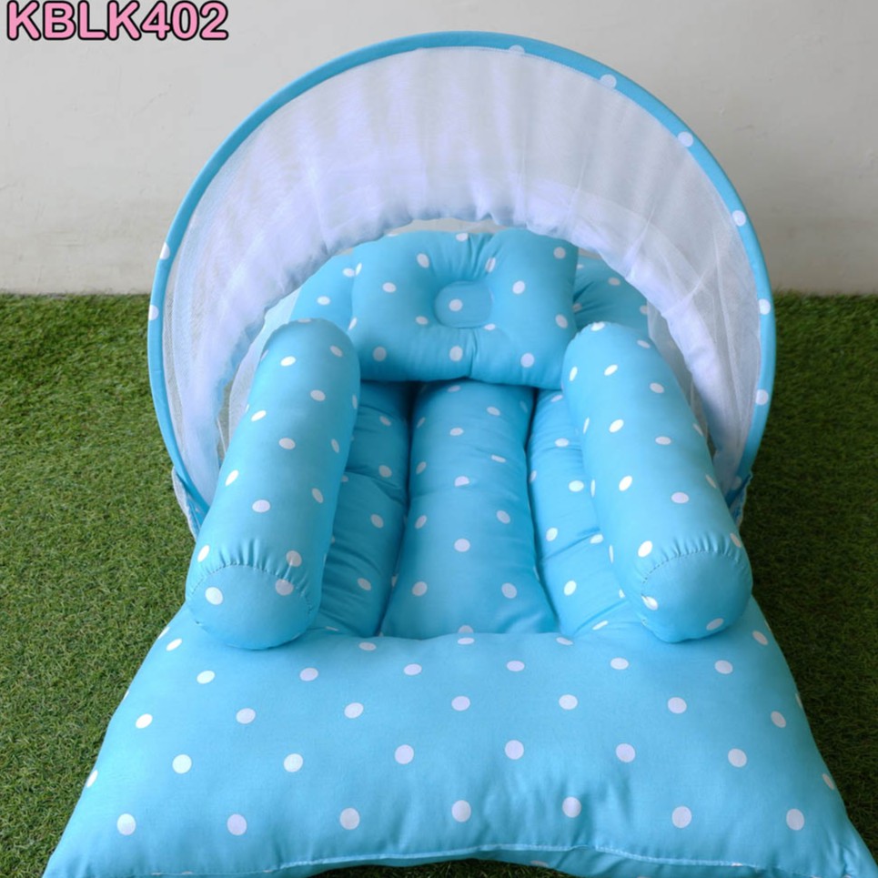 Elhababy Kasur Bayi Lipat Kelambu Set Tempat Tidur Bayi Kado Bayi Baru Lahir Baby Newborn Termurah