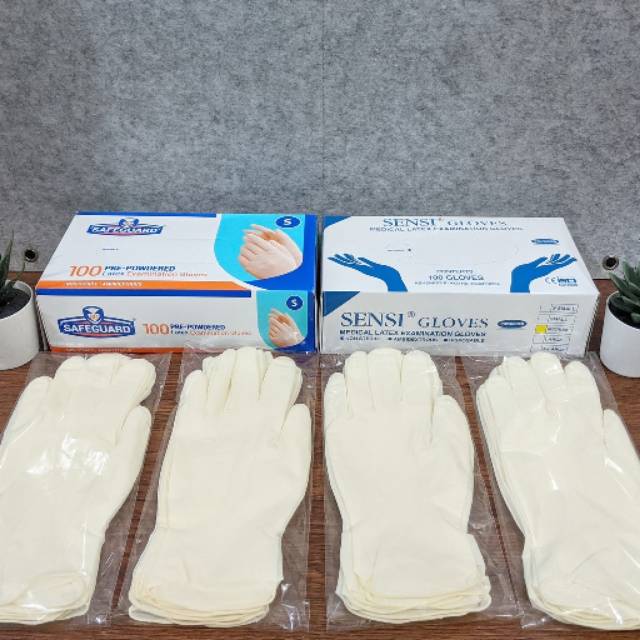 Sarung tangan latex isi 10 lembar