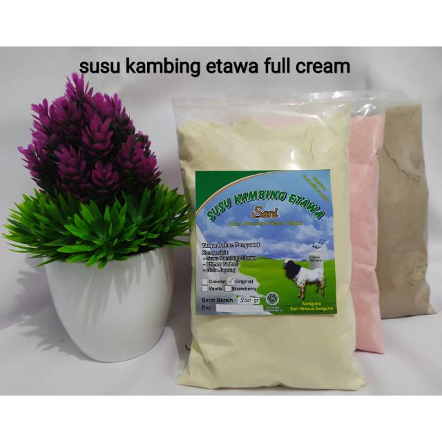 Susu kambing etawa full cream 200g tidak terlalu manis