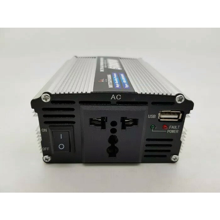 COD Power Inverter DC to AC 500 Watt 500 Watt Merk Mitsuyama MS-INV500 / POWER INVERTER 500 WATT MITSUYAMA MS-INV500