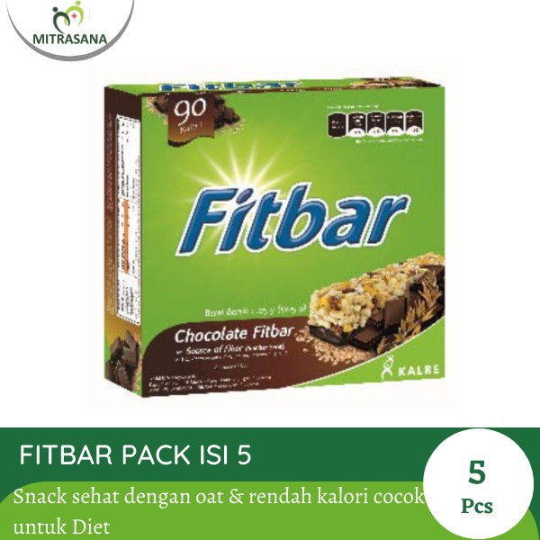 

Fitbar (5 x 25gr) Snack Sehat Aneka Variant