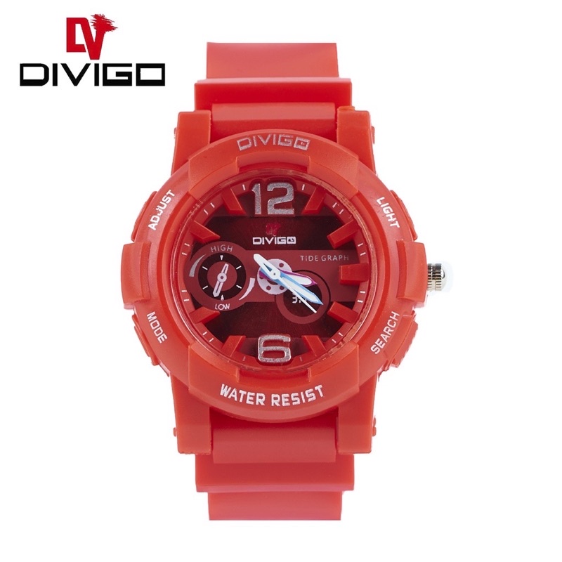 Jam Tangan Fashion Pria/Wanita Anti Air DIVIGO Warna D-14