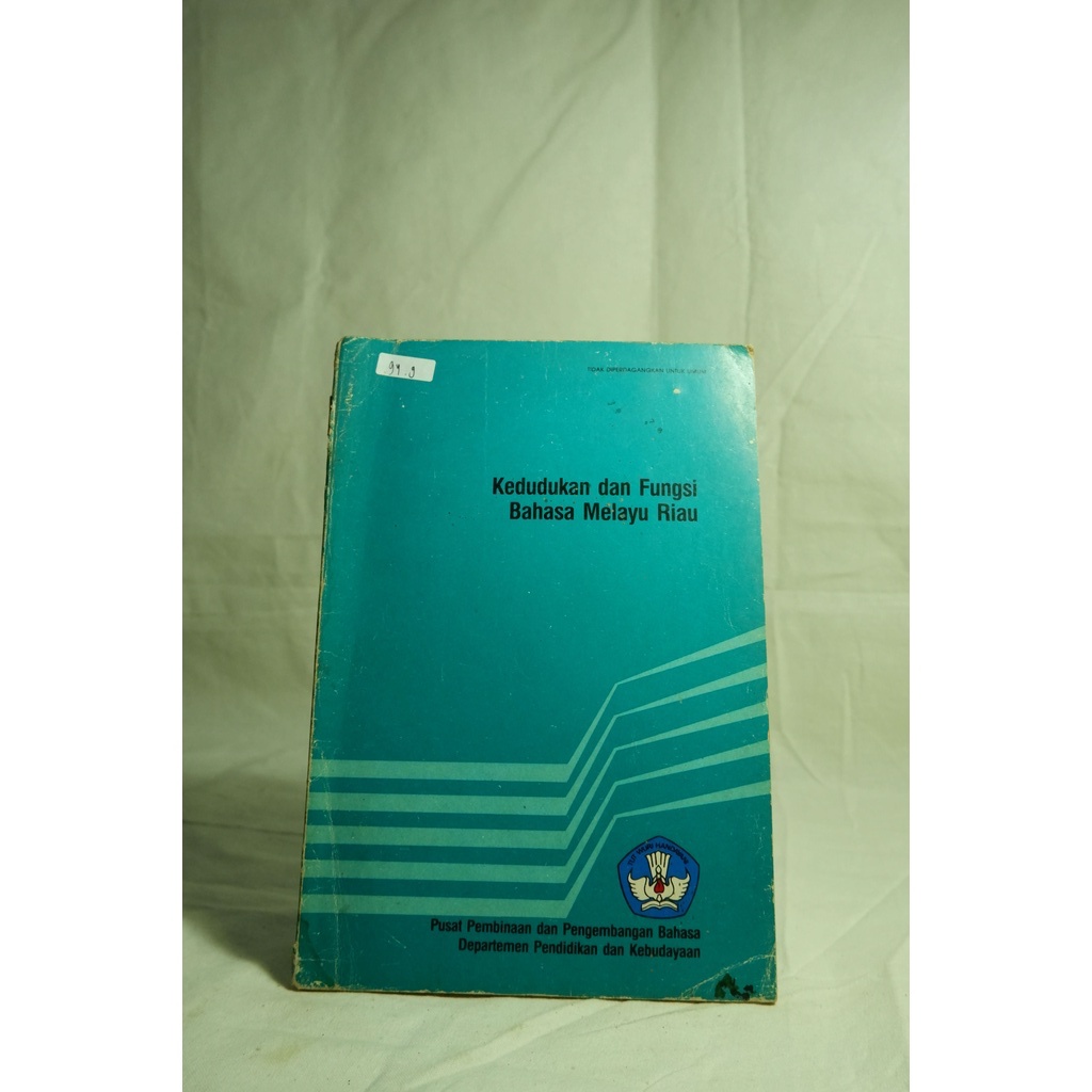 KEDUDUKAN DAN FUNGSI BAHASA MELAYU RIAU (terbitan 1986)