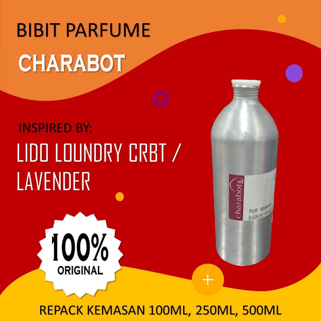 Bibit Parfum CHARABOT LIDO LOUNDRY CRBT searah dengan LAVENDER