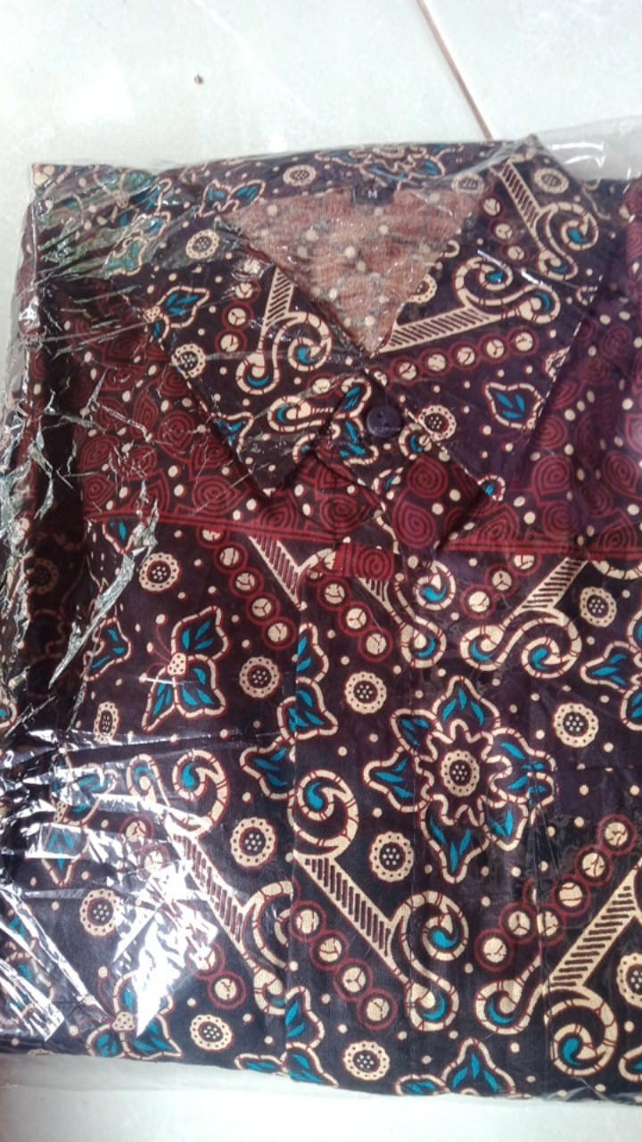 Batik Couple Keluarga Sania Ruffle Ori Ndoro Jowi Dnt Kupu Putih