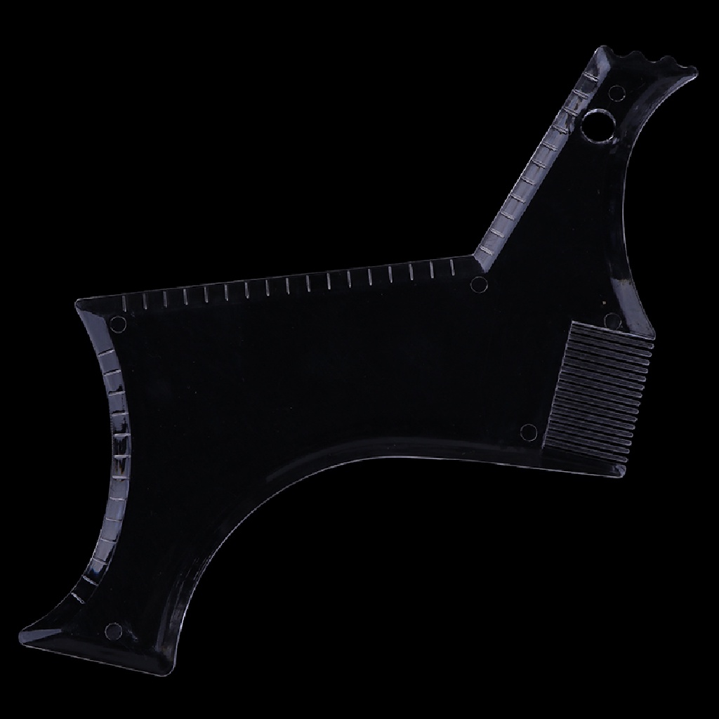 (lsingers1) Sisir Transparan Pembentuk Jenggot Pria