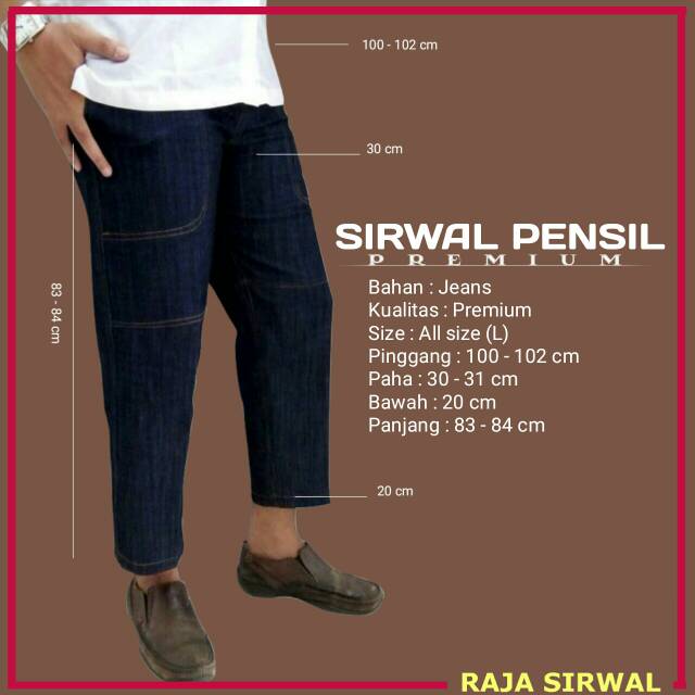 

Sirwal pensil jeans