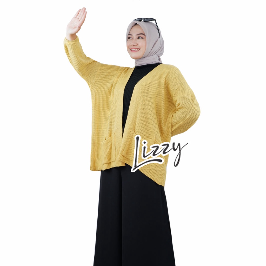 Lizzy - CARDIGAN OVERSIZED BALLONY LAVELLA PREMIUM