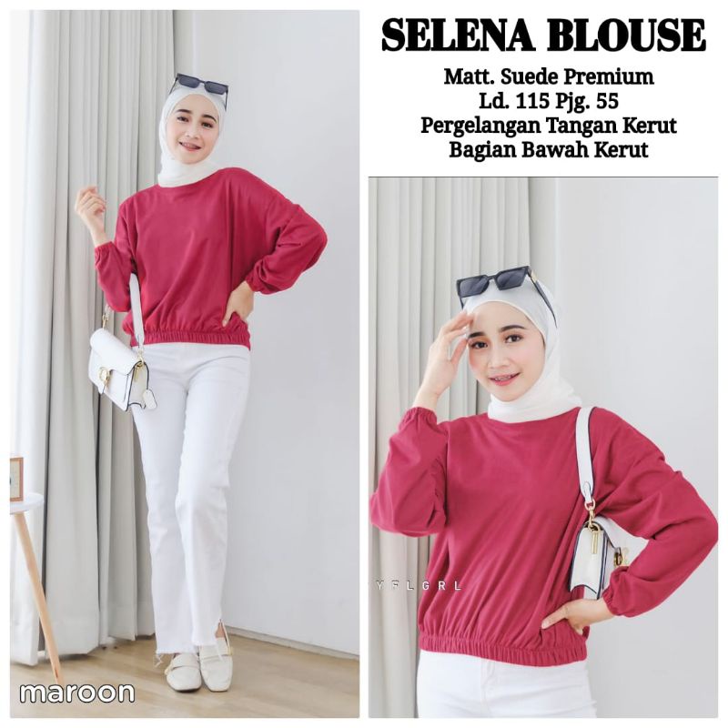 SELENA BLOUSE WANITA TERBARU