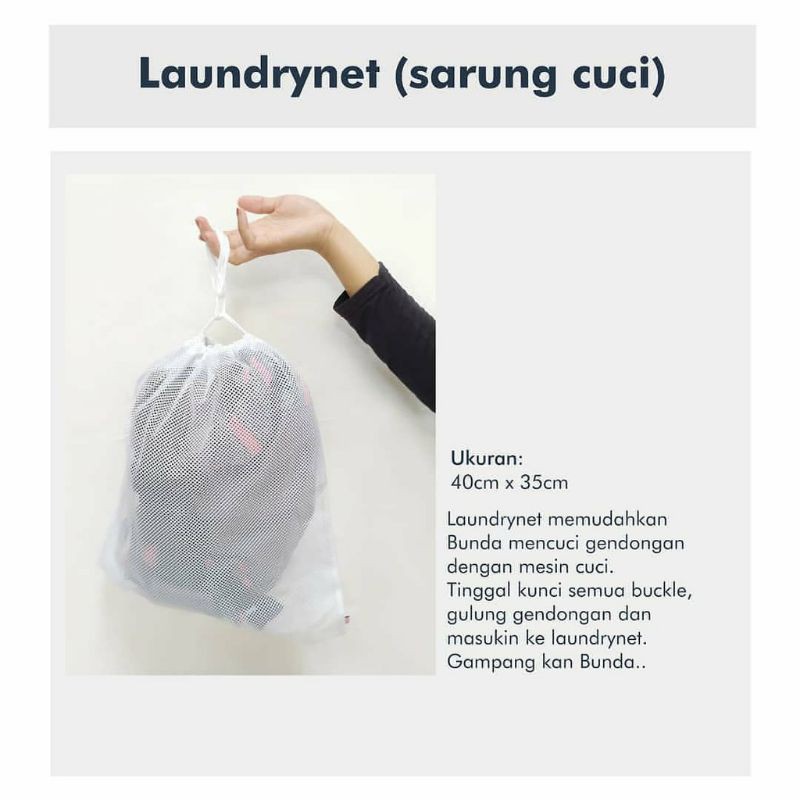 Laundrynet Laundry Net Nana Baby Carrier Gendongan Bayi SSC