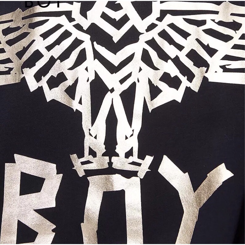 BOY46 KAOS BOY LONDON WINGS PRIA WANITA ASIA EROPA KOREA