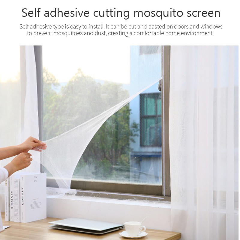 Anti Bug Fly Net Anti Mosquito Insect Window Screen Nano Diy Mesh Home Net Curtain Customizable Scre Shopee Indonesia