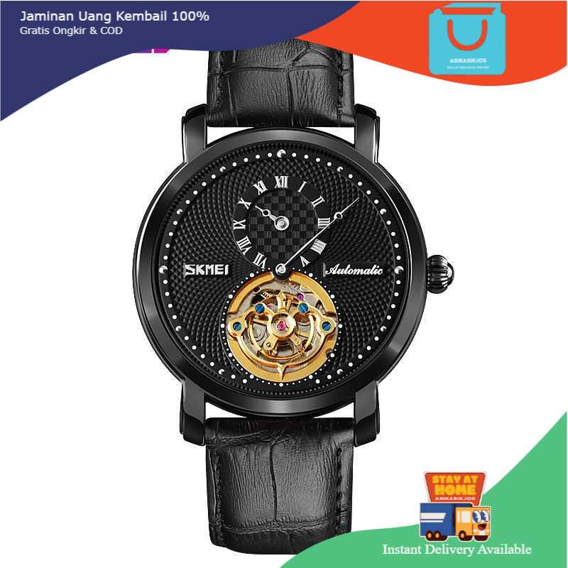 SKMEI ORIGINAL Jam Tangan Mechanical Pria Automatic Movement - 9240