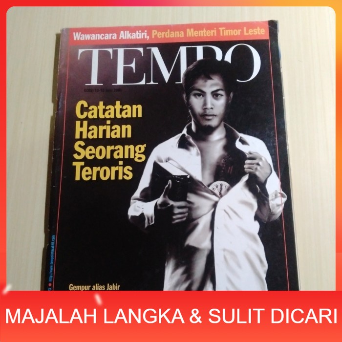 Majalah TEMPO No.16 Jun 2006 CATATAN HARIAN SEORANG TERORIS GEMPUR Langka