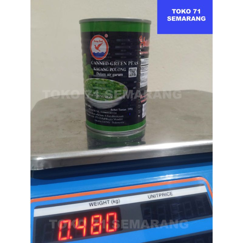 

Kacang Polong Dalam Air Garam Herring Brand Canned Green Peas 400 gr