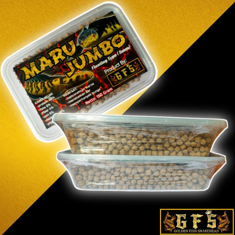 Pelet Channa Maru MARU JUMBO 150 Gram