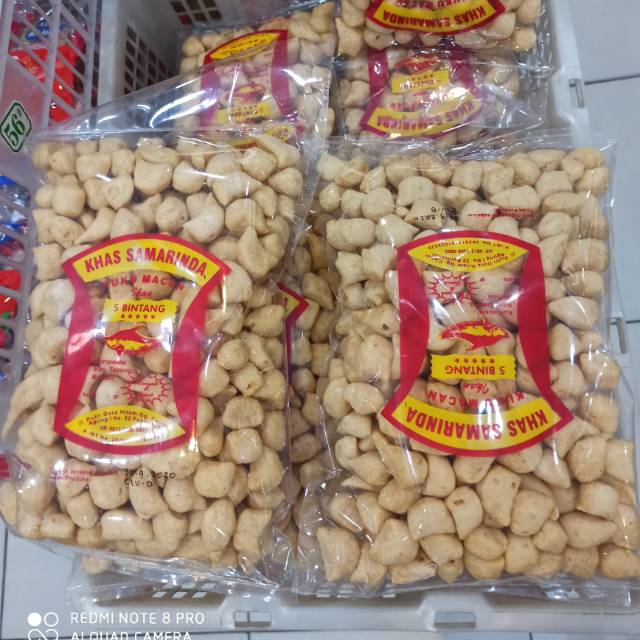 

Kerupuk Kuku Macan Amplang 5 Bintang Samarinda Ukuran Besar