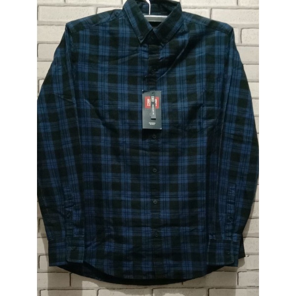 Kemeja Pria Panjang BOOMBOGIE original size S (Ld 102cm)