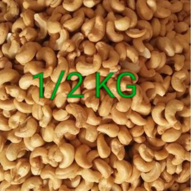 

Kacang mede matang 1/2 KG wonogiri