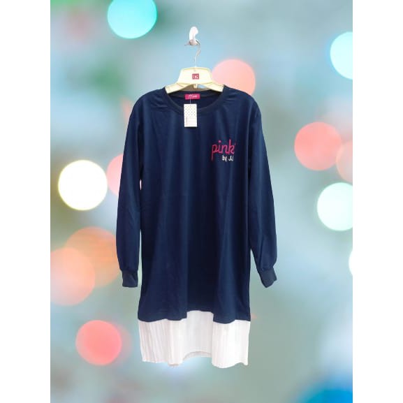 KAOS LENGAN PANJANG/TUNIK JJ PINK/08103227