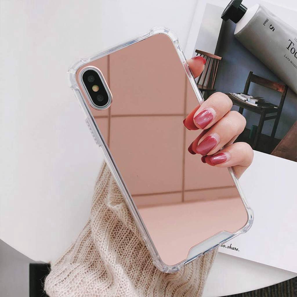 Casing Kaca Anti Guncang Untuk Iphone 11 Pro X Xs Max Xr Se 2020 6 6s+7 Plus 8 8plus