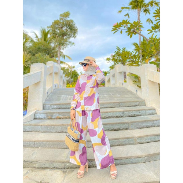 ONE SET PRILLY By MJS Homedress Original