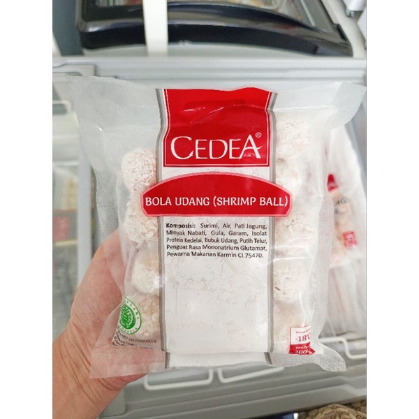 Jual Cedea Bola Udang 200gr Shopee Indonesia