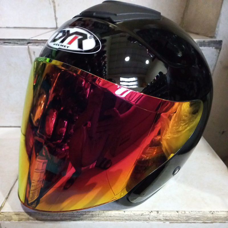 HELM DEWASA KYOTO MERK DYR PAKET GANTENG